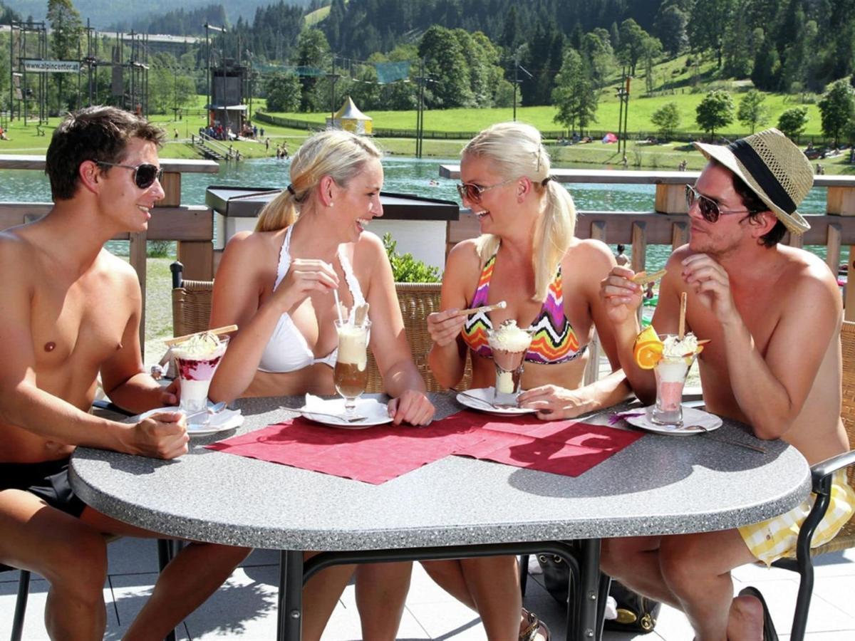 Apartment Near Flachau With Mountain View Bagian luar foto